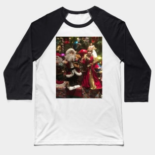 Santa Baseball T-Shirt